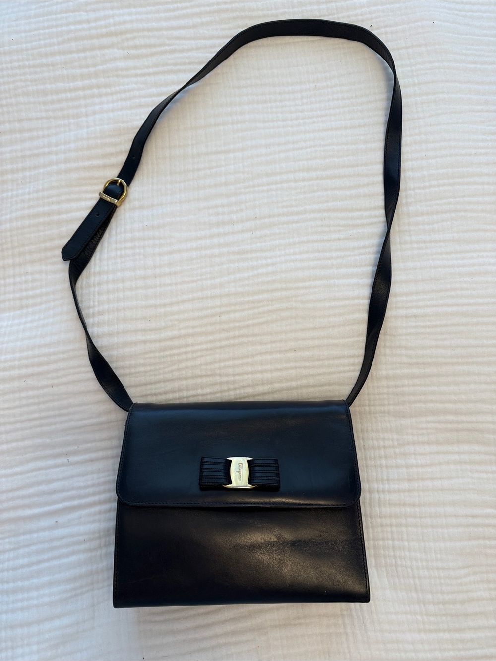 Salvatore Ferragamo Vara Bow Crossbody Bag